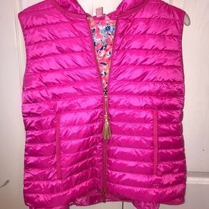 Lilly pulitzer pink vest